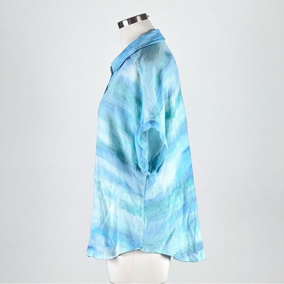 ANTHROPOLOGIE CLOTH & STONE BUTTON DOWN SHIRT SIZE XL - Picture 6 of 13